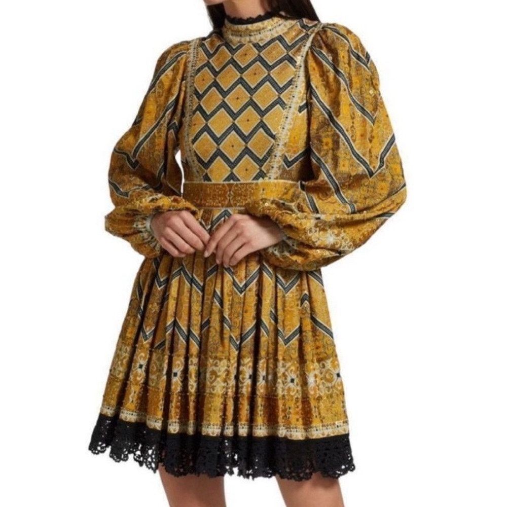NWT Ulla Johnson Handmade Beaded Sequin Dress